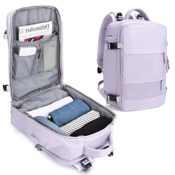 Rilibegan Dry Wet Separation Backpack with Large Capacity and Multifunctional Short Distance Travel Waterproof Mommy Backpack