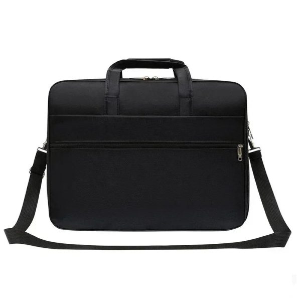 Simple Tote Men Business Briefcase Handbag For 15.6 inch Laptop Bags Large Capacity Shoulder Bags Travel Notebook Messenger Bag