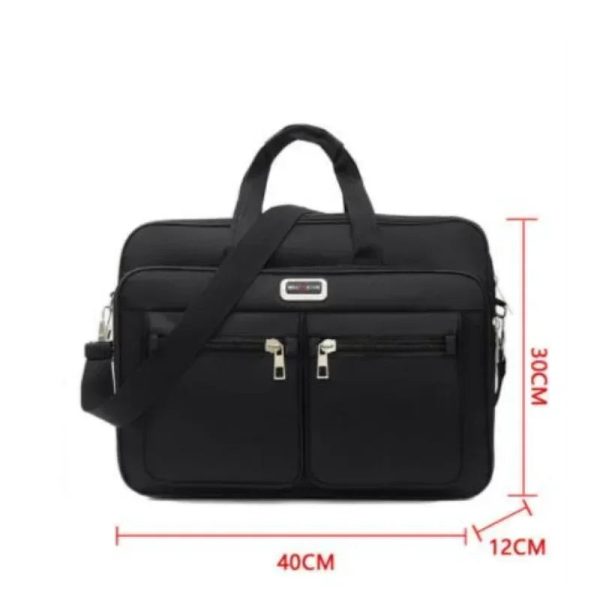 Simple Tote Men Business Briefcase Handbag For 15.6 inch Laptop Bags Large Capacity Shoulder Bags Travel Notebook Messenger Bag