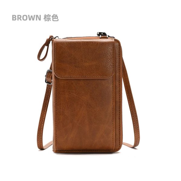 Small Crossbody Messenger Bags For Women Ladies Mobile Phone Pouch Portable Shoulder Wallet Mini Handbag Card Holder Coin Purse