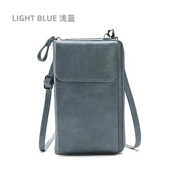 Small Crossbody Messenger Bags For Women Ladies Mobile Phone Pouch Portable Shoulder Wallet Mini Handbag Card Holder Coin Purse