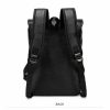 UltraKey New Fashion men's PU leather travel large capacity shoulder bag  backpack