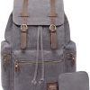 vintage canvas Backpacks Men And Women Bags Travel Students Casual For Hiking Travel Camping Backpack Mochila Masculina