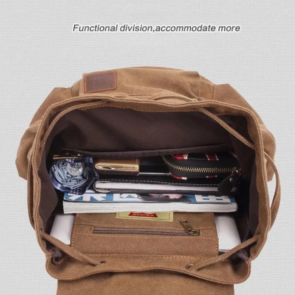 vintage canvas Backpacks Men And Women Bags Travel Students Casual For Hiking Travel Camping Backpack Mochila Masculina